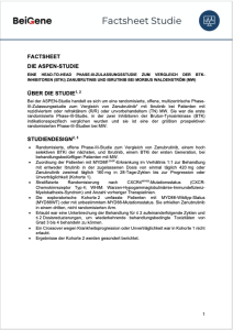 FACT SHEET: ASPEN Studie